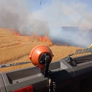 Bomberos de Copetonas, Claromecó y Reta sofocaron incendio forestal