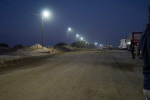 Nuevas luces en la costanera de Claromecó mejoran la iluminación integral