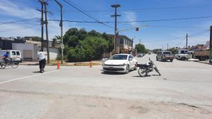 Motociclista al Hospitalito en Claromecó: chocó con un auto