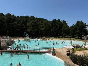 Aguas del Pinar: récord de visitas en San Cayetano