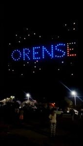 Claromecó “explotó” por el Show de Drones (videos)