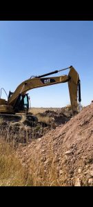 En Chaves, se avanza con el entoscado del camino a Alzaga. Más de 6KM para mejorar la conectividad rural