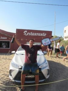 Pesca: Kevin Ginel se coronó en las playas de Orense