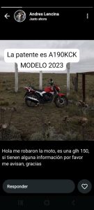 Inseguridad: roban una moto de un complejo de departamentos