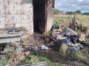 Pérdidas totales fue el saldo de un incendio en una humilde vivienda (audio)