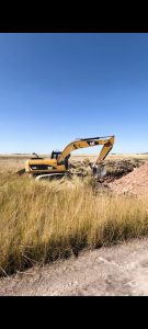En Chaves, se avanza con el entoscado del camino a Alzaga. Más de 6KM para mejorar la conectividad rural
