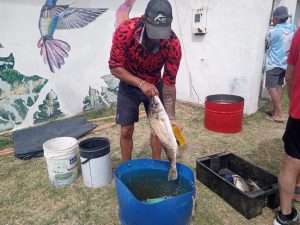 Pesca Quilmes: Gustavo Barrionuevo sigue liderando el Concurso