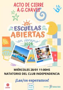 Chaves: Acto de cierre Escuelas Abiertas en verano