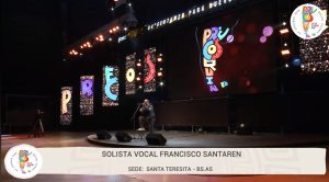 (video) “Pancho” Santarén sigue haciendo historia. Esta vez fue en la “Noche de Ganadores”