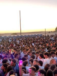 HORIZONTE: “Más de 5000 personas recibieron Año Nuevo frente al mar”, afirmó Chiquette