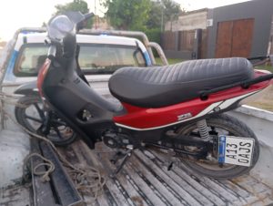 Controles de tránsito durante el fin de semana: secuestraron y recuperaron una moto robada
