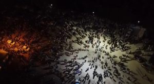 Claromecó “explotó” por el Show de Drones (videos)