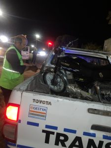 Operativos de tránsito, durante el finde semana labraron 99 infracciones