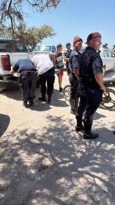 Controles de seguridad y tránsito en Claromecó