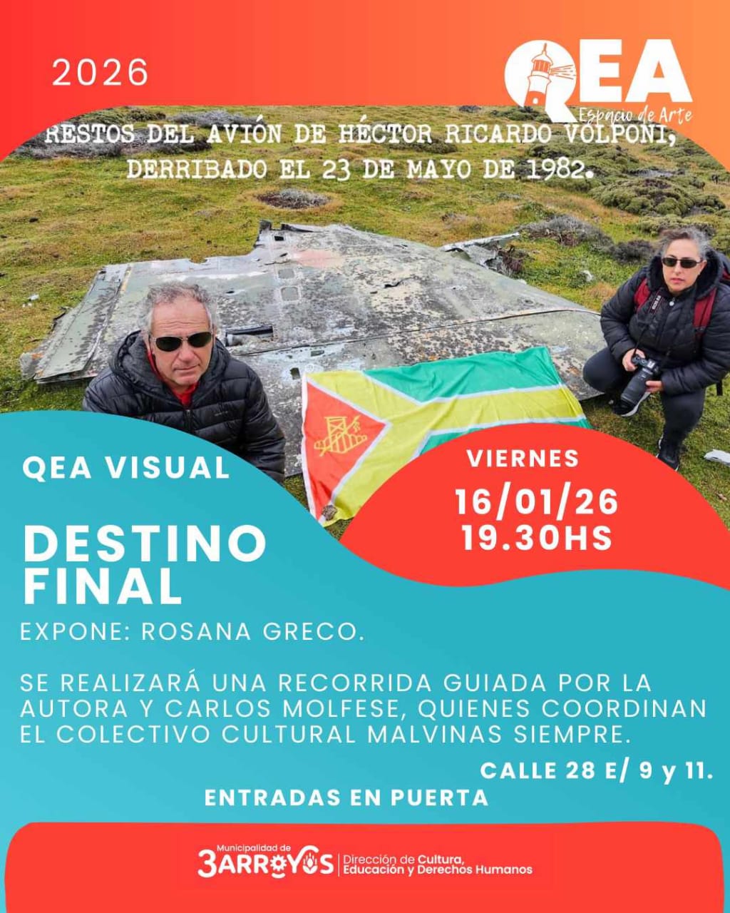 “Destino final” en Quelaromecó Espacio de Arte