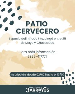 Fiesta del Trigo: convocatorias abiertas para Patio Cervecero, Muestra de Artesanos y Puestos de Venta