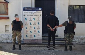 Dorrego: Aprehendido con marihuana y un arma en un camino rural