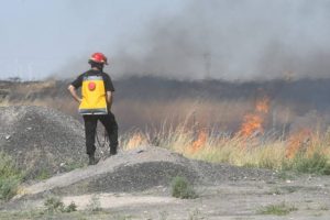 Bahía Blanca: se quemaron varios autos secuestrados por la Caminera