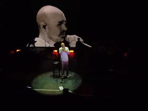 (videos) Puro sentimiento: Abel Pintos emocionó en el 80 aniversario de Olimpo