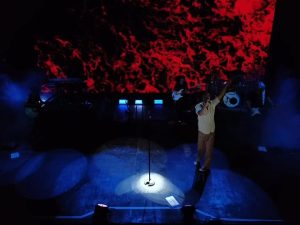 (videos) Puro sentimiento: Abel Pintos emocionó en el 80 aniversario de Olimpo