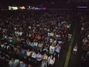 (videos) Puro sentimiento: Abel Pintos emocionó en el 80 aniversario de Olimpo