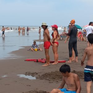Mañana de playa en Claromecó