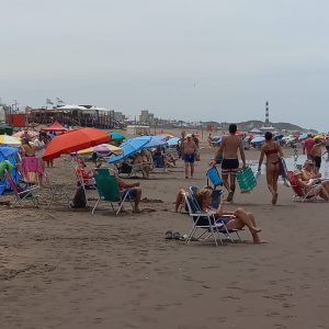 Mañana de playa en Claromecó