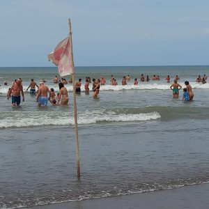Mañana de playa en Claromecó