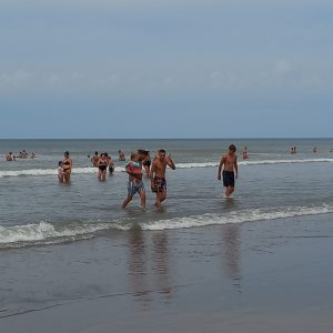Mañana de playa en Claromecó