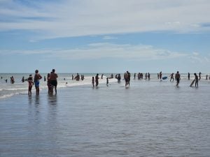Claromecó “a full” despidió al último domingo de Enero