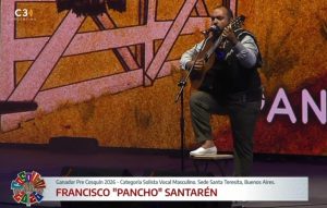 (video)Y llegó el día: “El Pancho Santarén” se consagró en Cosquín