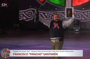 (video)Y llegó el día: “El Pancho Santarén” se consagró en Cosquín