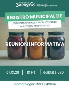 Convocatoria a emprendedores gastronómicos en Bromatología