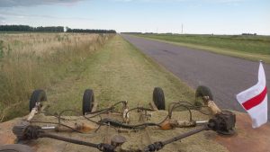 Tareas de mantenimiento en banquinas de las rutas 72 y 73