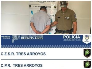 CPR interceptó y detuvo a delincuentes de Claromecó que robaron una moto