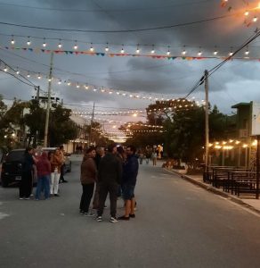 Quedó inaugurada la peatonal en Claromecó