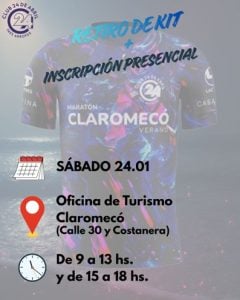 Claromecó se prepara para la 9° edición de la Carrera y Caminata Solidaria Nocturna