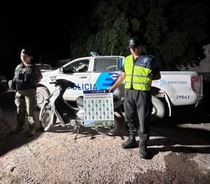 Policía chavense recuperó moto robada en Tandil: Un detenido
