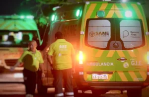 Seis heridos en un triple choque en la Ruta 2