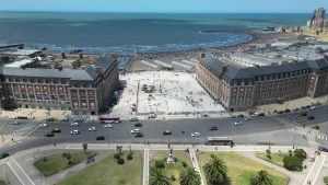 Avanza la renovación integral de la Rambla de Mar del Plata