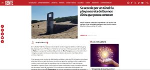 Revista Gente promociona a Reta como “la playa secreta”