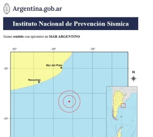 Reportan un temblor en Mar del Plata: “Se movió todo”
