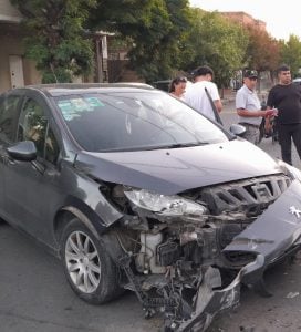 Choque sin heridos en Falucho e Istilart