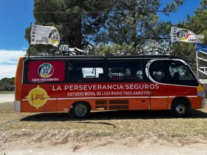 LU 24 presente en Claromecó acompañando a Recreativo Echegoyen (video)