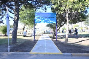 Se inauguro el nuevo Parque Infantil Vial en Plaza “La Estación”