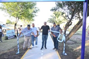 Se inauguro el nuevo Parque Infantil Vial en Plaza “La Estación”