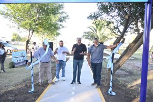 Se inauguro el nuevo Parque Infantil Vial en Plaza “La Estación”