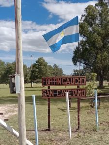 (audio) El Fortín Gaucho de San Cayetano, satisfecho por la fiesta Gaucha, prepara el Aniversario