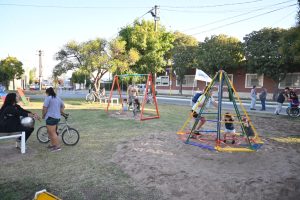 Se inauguro el nuevo Parque Infantil Vial en Plaza “La Estación”