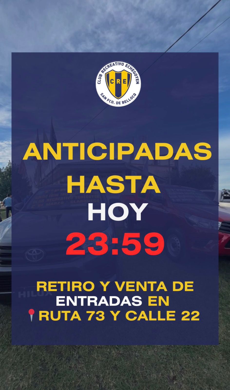 Pesca: Cierran las inscripciones anticipadas para el concurso del Recreativo Echegoyen